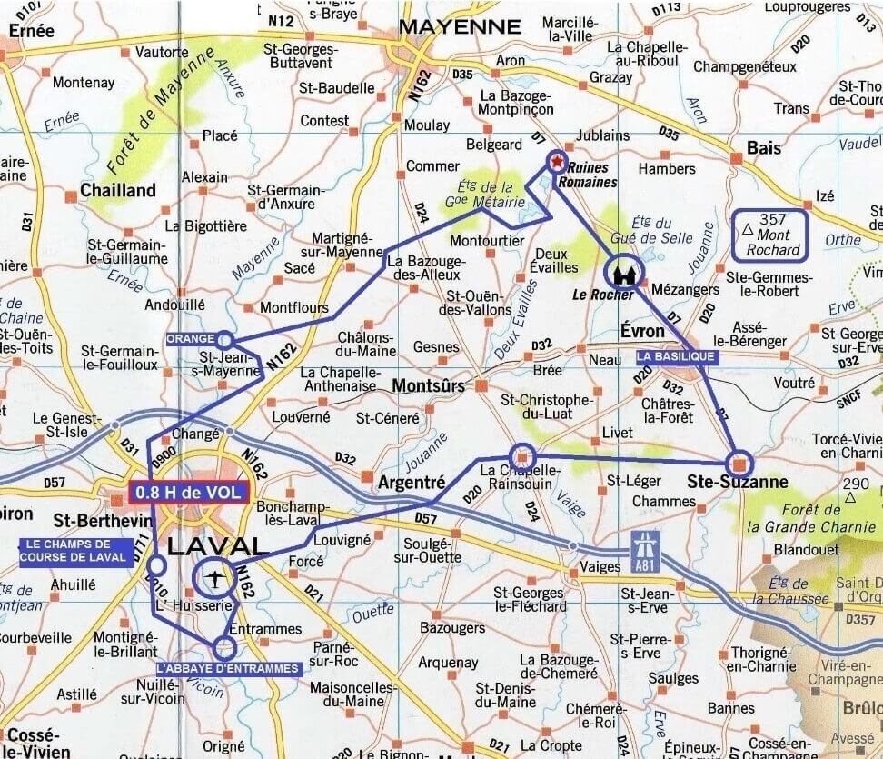 Aerotom Services Ecole De Pilotage Laval Decouverte De La Mayenne N.E
