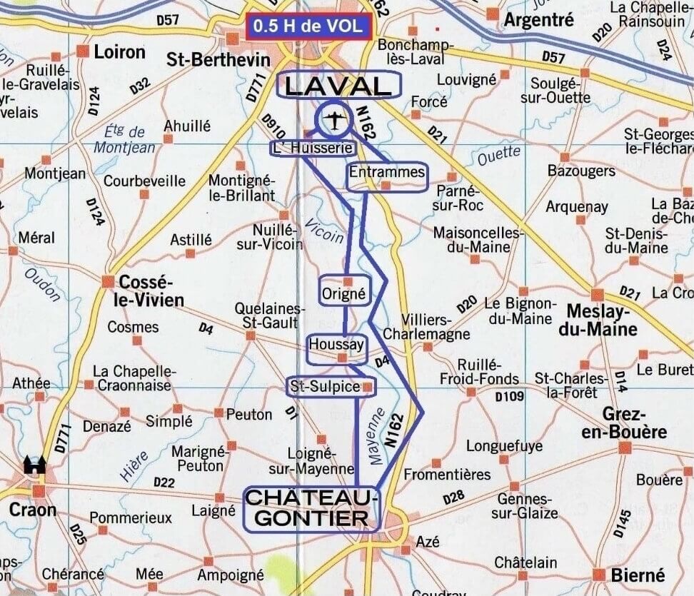Aerotom Services Ecole De Pilotage Laval Decouverte De La Vallee De La Mayenne